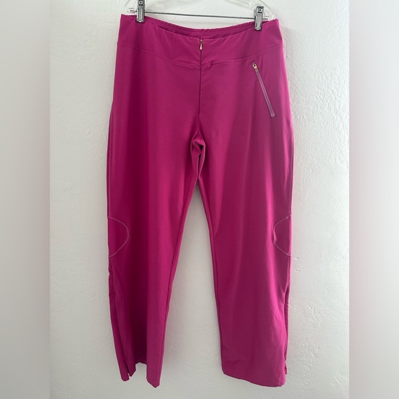 Nike Pants - Nike Dri-Fit Women’s Athletic Pants Size 6 – Hot Pink Magenta, Zip Ankle,Pocket